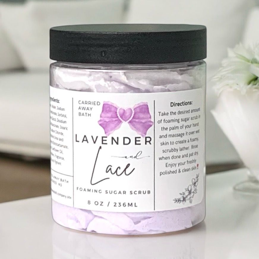 Foaming Sugar Scrub - Lavender Love Collection