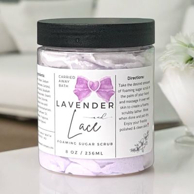 Foaming Sugar Scrub - Lavender Love Collection