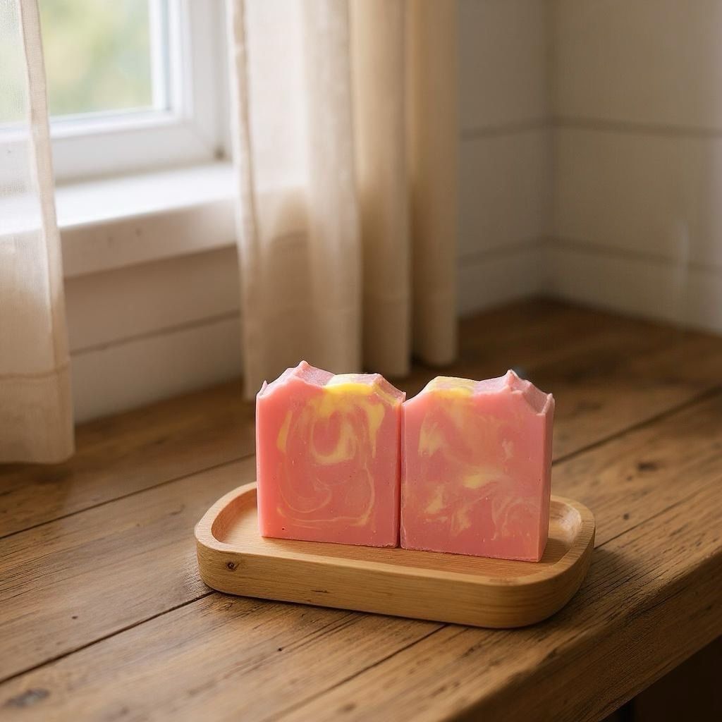 Berry Sangria – Cherry + Raspberry Sangria Handmade Soap