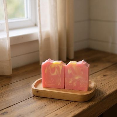 Berry Sangria – Cherry + Raspberry Sangria Handmade Soap