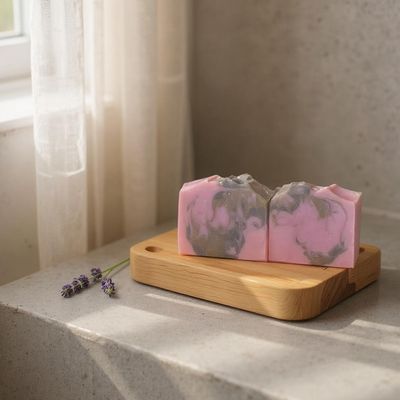 Lavender Sugar Handmade Soap – Sweet &amp; Soothing Fig, Fruit &amp; Lavender