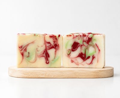 Macintosh Apple Handmade Soap | Fresh Apple Cold Process Soap