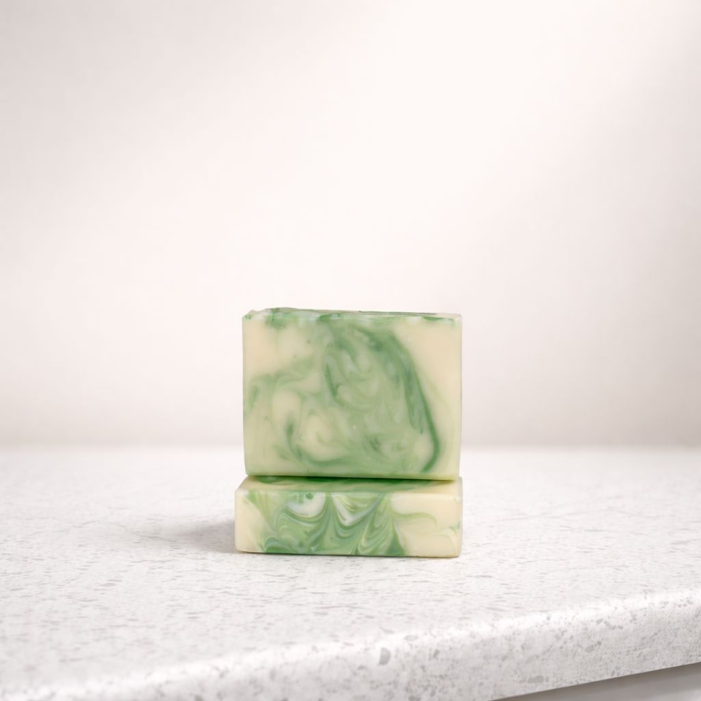 Emerald Spring Handmade Soap | Fresh Green Men’s Soap Bar