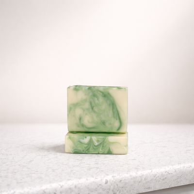 Emerald Spring Handmade Soap | Fresh Green Men’s Soap Bar