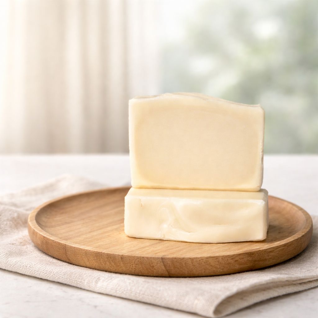 Fragrance-Free Tallow &amp; Coconut Milk Soap | Simple + Soothing Handmade Bar