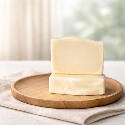 Fragrance-Free Tallow &amp; Coconut Milk Soap | Simple + Soothing Handmade Bar