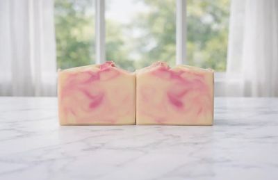 Cherry Blossom Petals Soap | Soft Floral Handmade Soap Bar