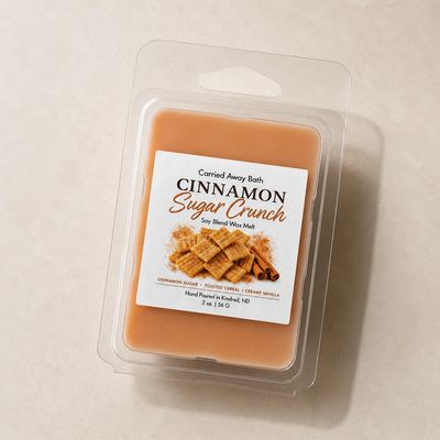 Cinnamon Sugar Crunch Wax Melts | Sweet Cinnamon Cereal Scent