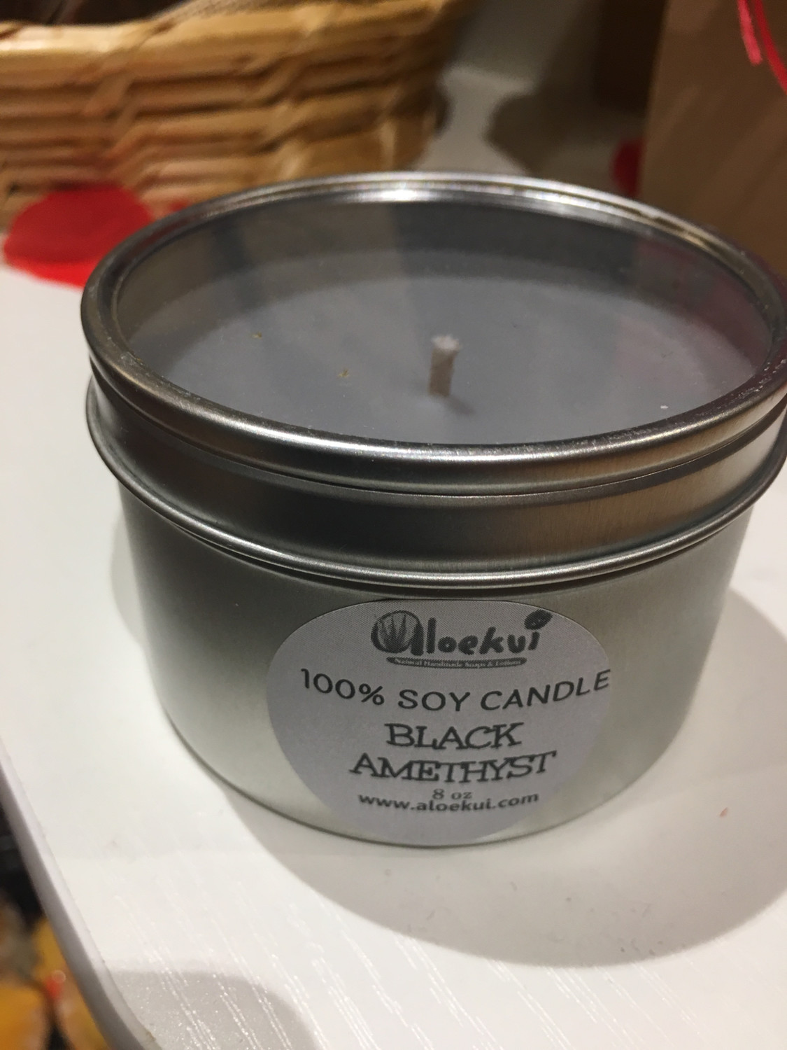 Black Amethyst Soy Candle 4 Oz Black Amethyst Soy Candle 4 Oz