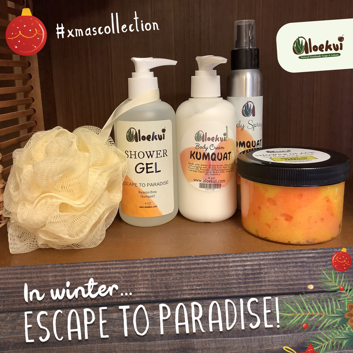 Escape To Paradise Christmas Set Escape To Paradise Christmas Set
