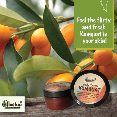 Escape to paradise Kumquat Body Cream, 4 oz Botle Escape to paradise Kumquat Body Cream, 4 oz Botle