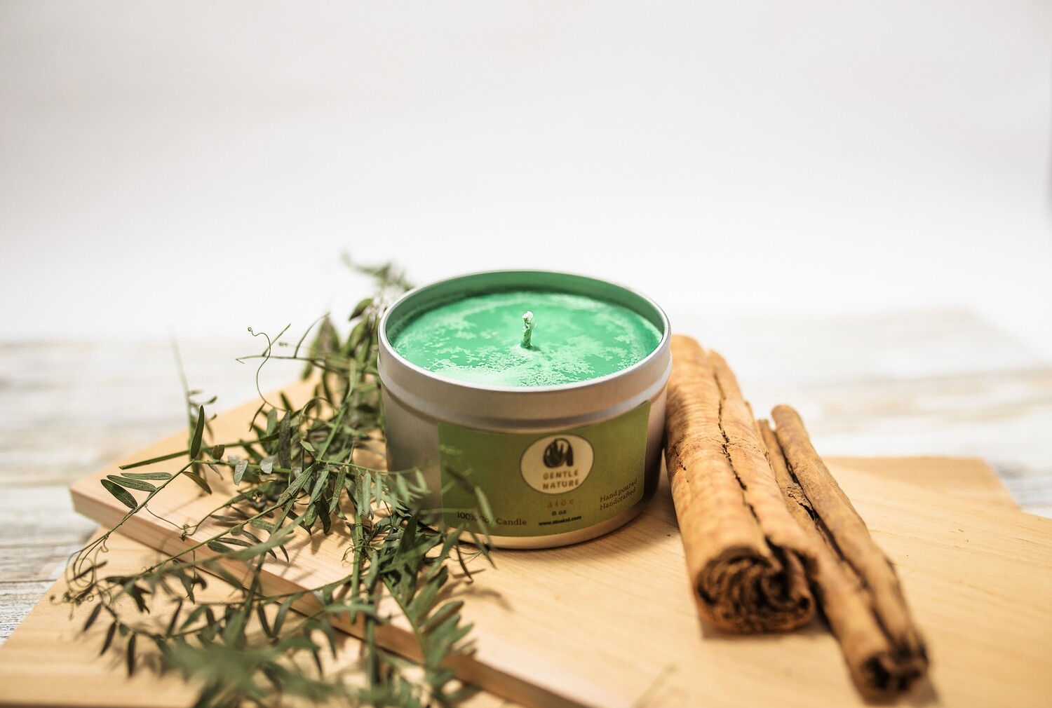 Aloe Scented Soy Candle