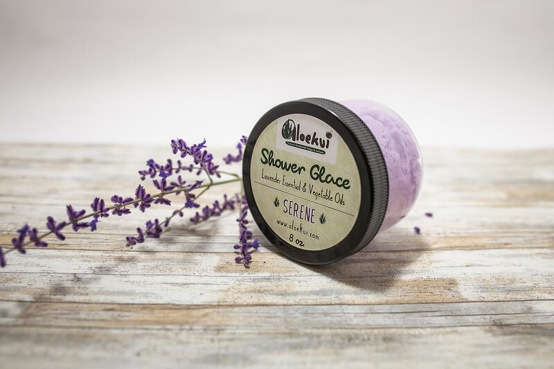 Lavender Shower Glace Scrub With Dead Sea Salt