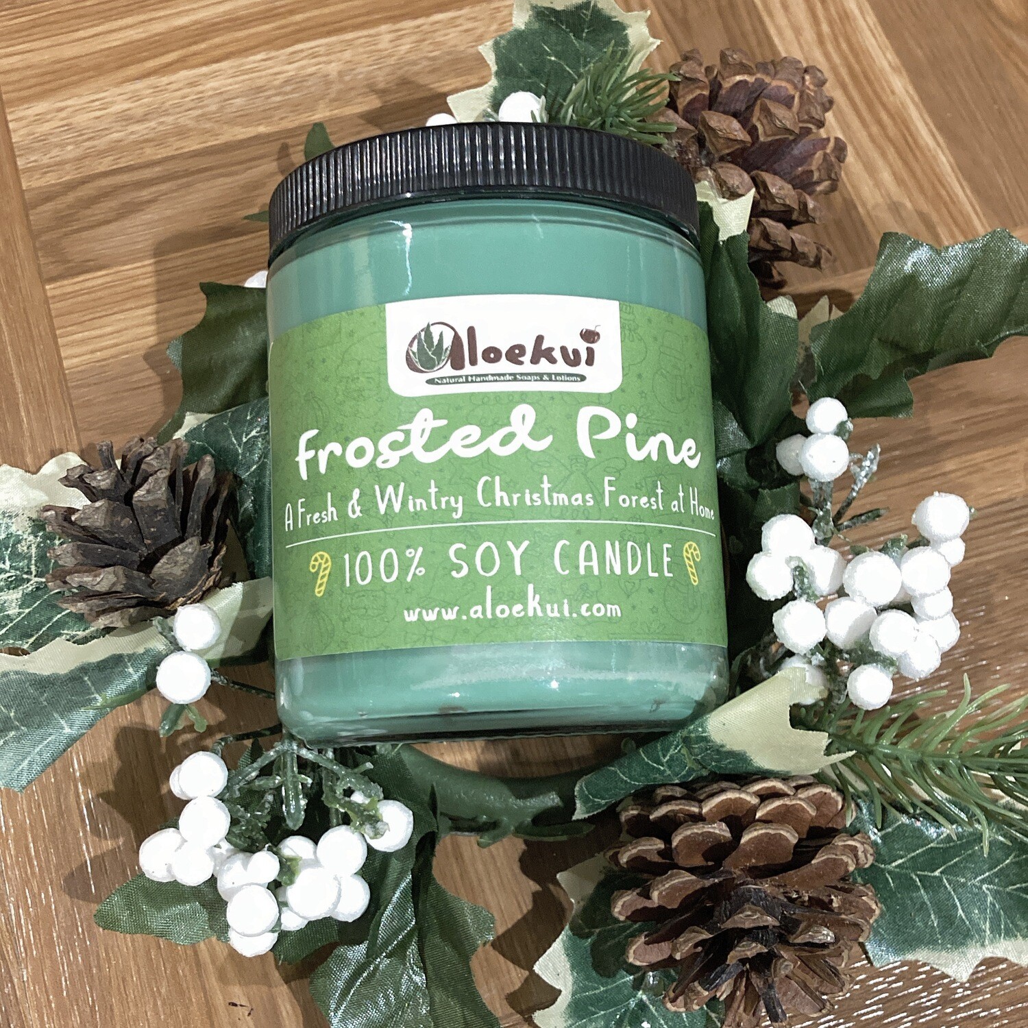 Frosted Pine, 8 oz Candle