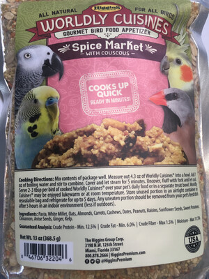 13oz Spice Market Worldly Cuisines