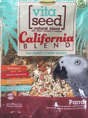 5 Lb California Blend Parrot Vita Seed