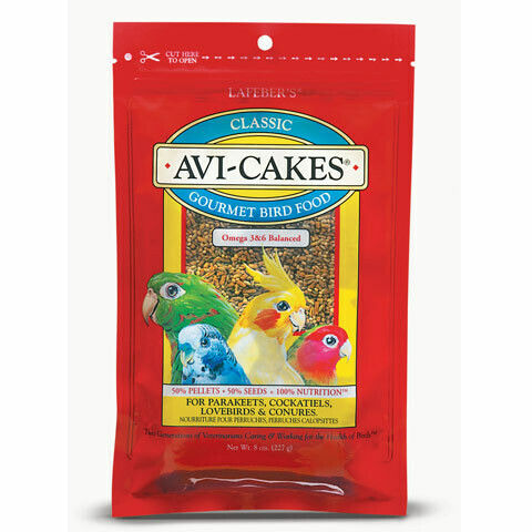 8 oz Cockatiel Avi-Cakes