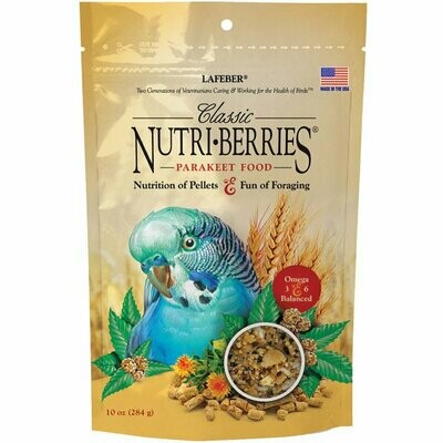 10 oz Parakeet Nutri-Berries Classic