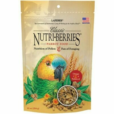 10 oz Parrot Nutri-Berries Classic