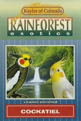 4lb Cockatiel RainForest
