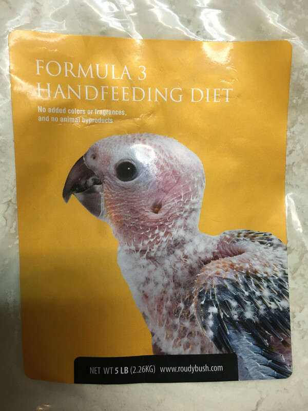 5lb Hand-feeding Formula3 Roudybush