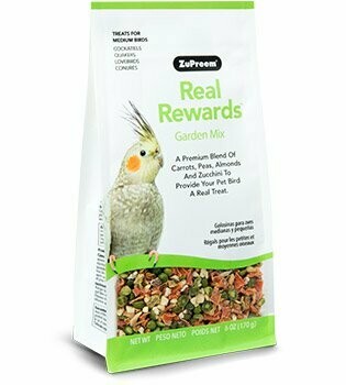 6oz Medium Bird Garden Mix Real Rewards