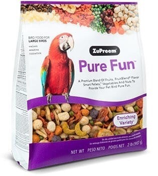 2 lbs Large Parrot Pure Fun