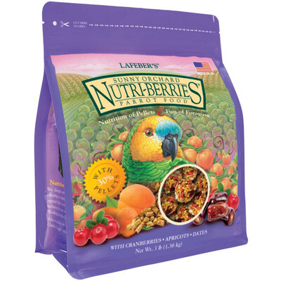 3 Lb Parrot Sunny Orchard Nutri-Berries
