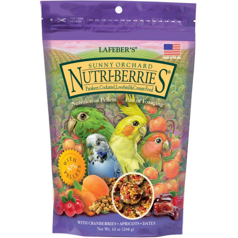 10 oz Cockatiel Sunny Orchard Nutri-Berries