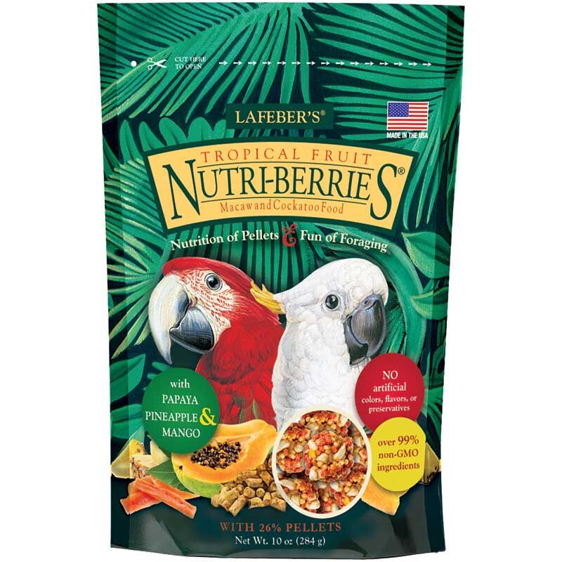 10 oz Macaw Tropical Fruit Nutri-Berries