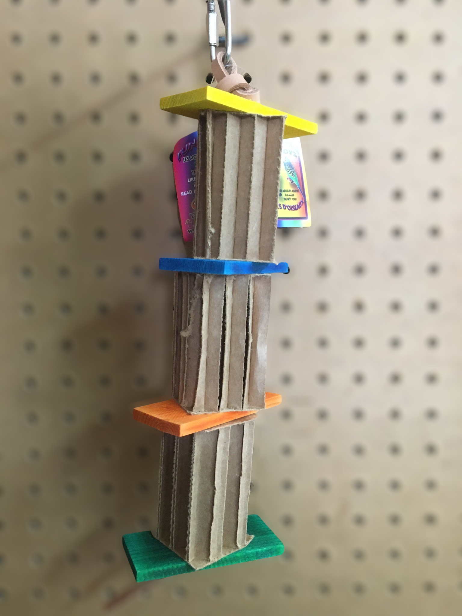 Small Shred X with Leather