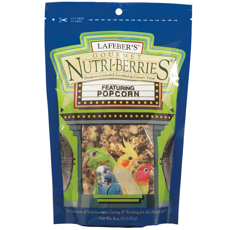 4 oz Cockatiel Popcorn Nutri-Berries