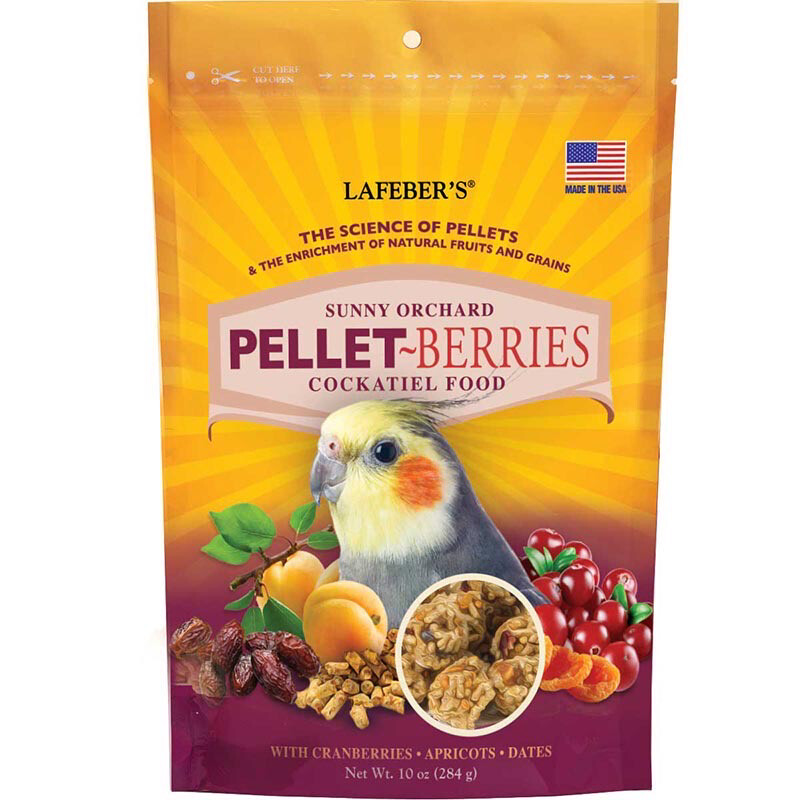 10 oz Cockatiel Pellet-Berries