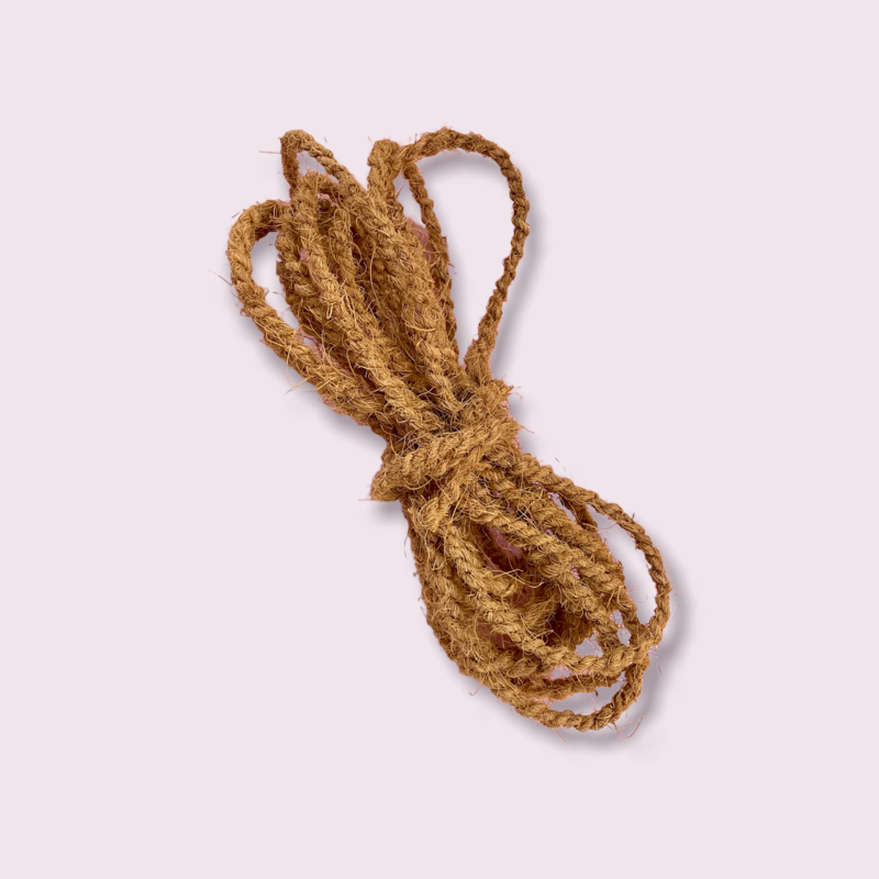 Coconut Fiber Rope 12" Bird Toy