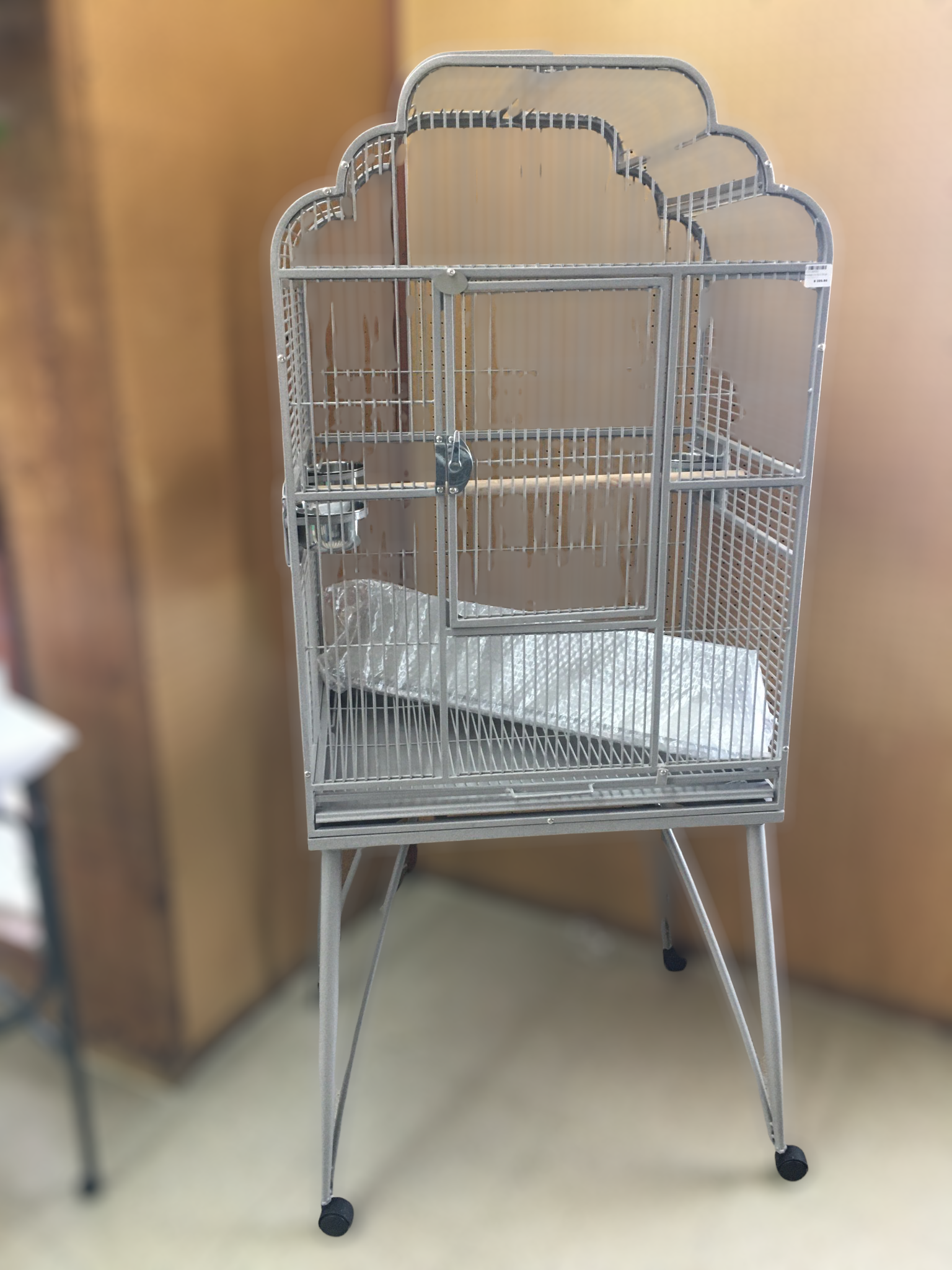 B-2620 Platinum Victorian Open Top Cage