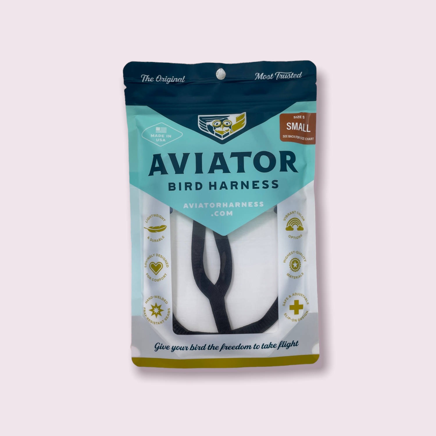 Small Aviator Harness (Black)