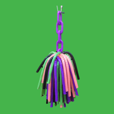 Halloween Straw Pom Pom