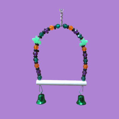 Medium Halloween Beaded Swing