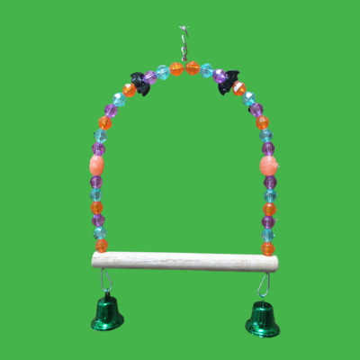 Large Halloween Beaded Swing