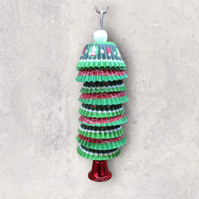 Small Holiday Cupcake Stack Small Holiday Cupcake Stack