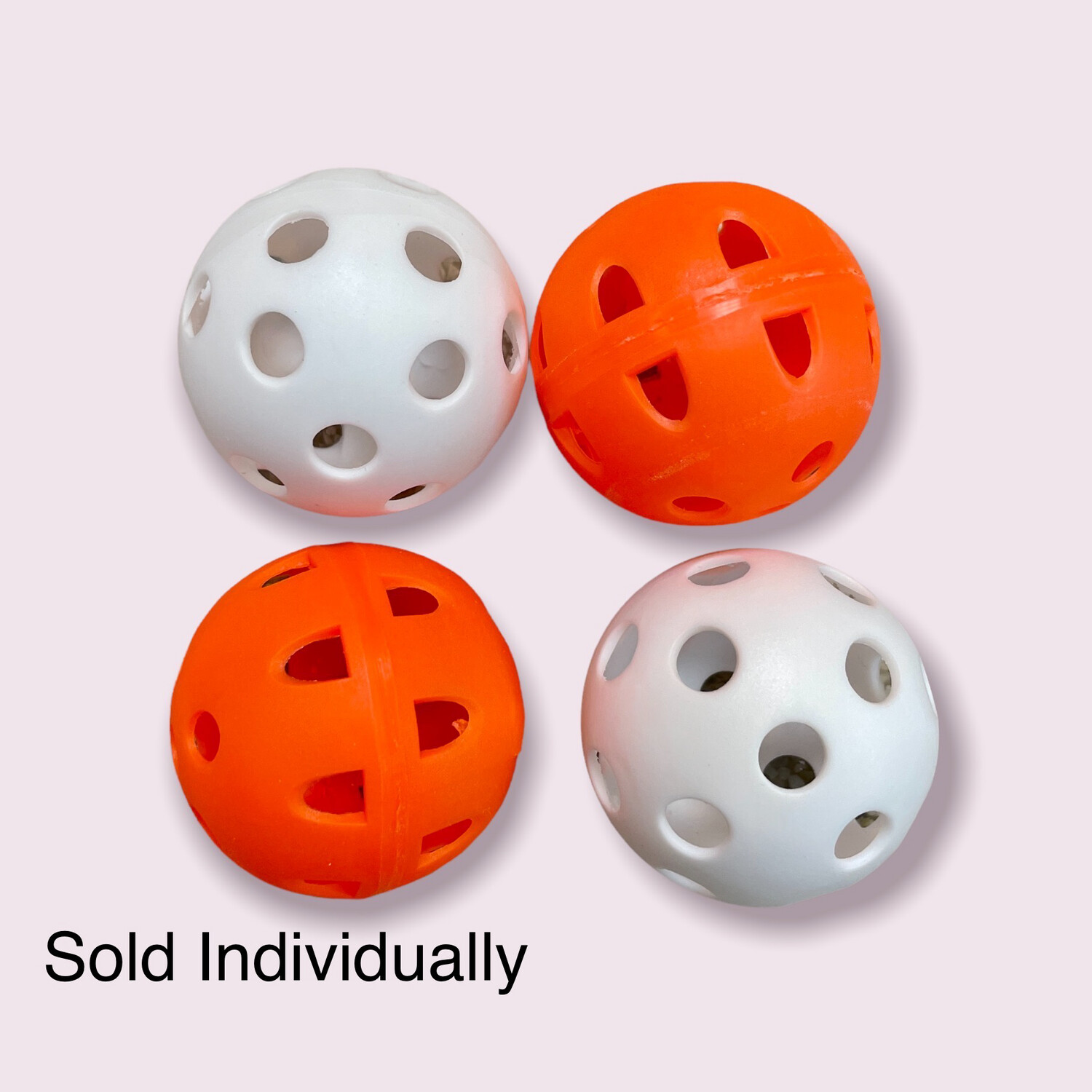 Small Wiffle Ball 1.5" (Orange or White)