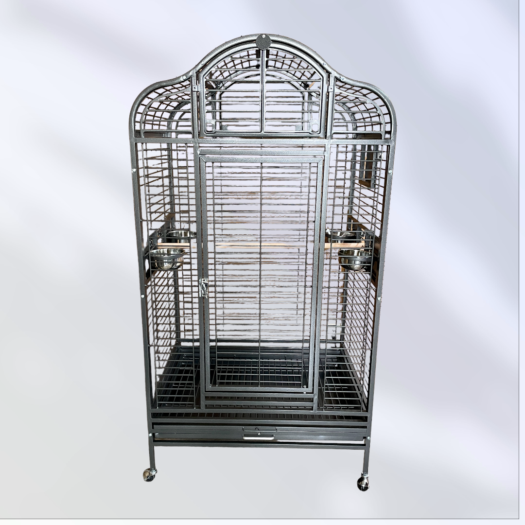 GB73628 Black Majestic Series Parrot Cage