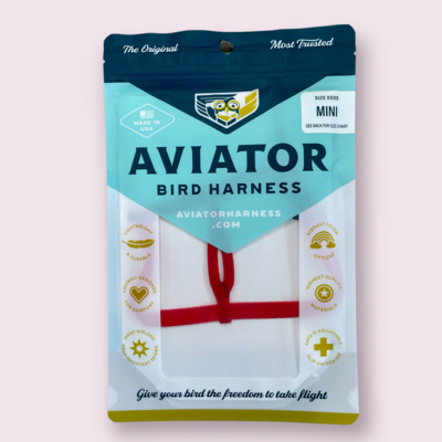 Mini Aviator Harness (Red)
