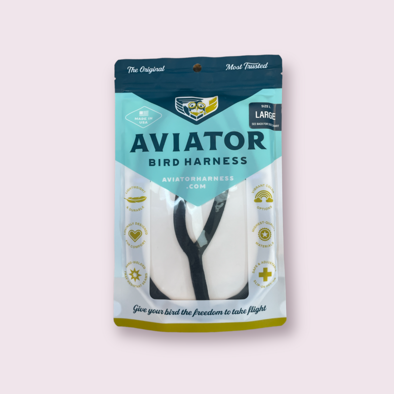 Large Aviator Harness (Black)