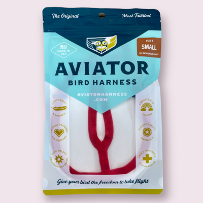 Small Aviator Harness (Red)