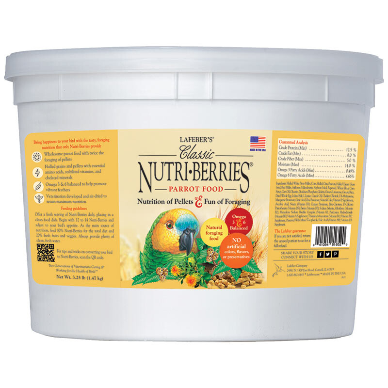 3.25 Lb Parrot Nutri-Berries