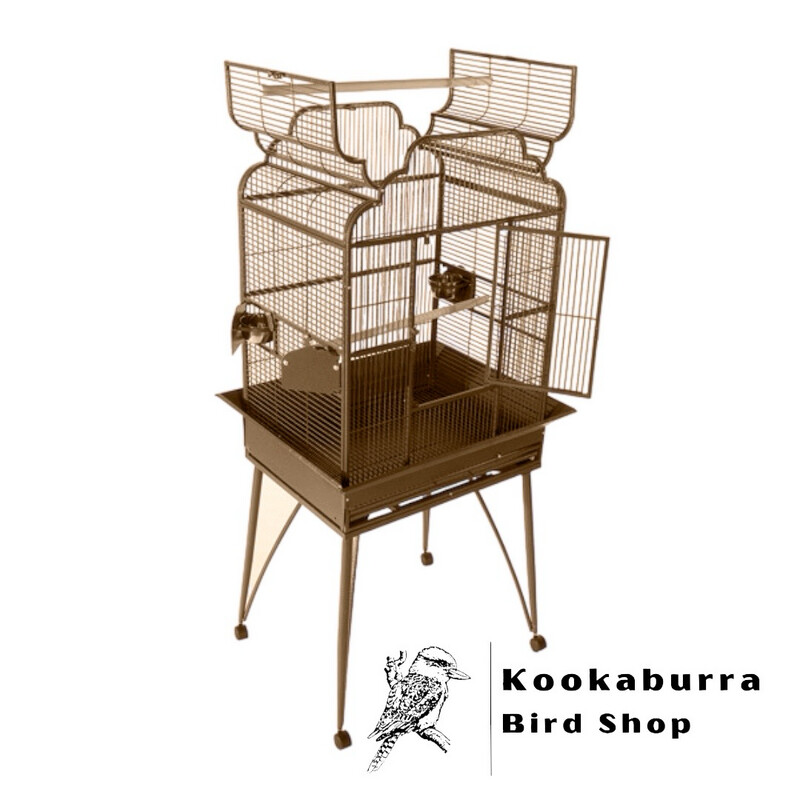 B-2620 Sandstone Victorian Open Top Cage