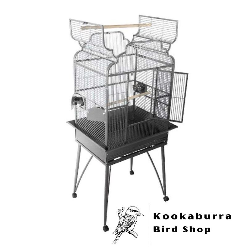 B-2620 Platinum Victorian Open Top Cage