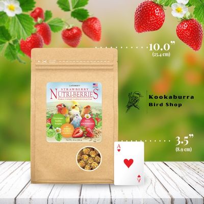 10 oz Small Bird Strawberry Nutri-Berries (Limited Edition) 10 oz Small Bird Strawberry Nutri-Berries (Limited Edition)