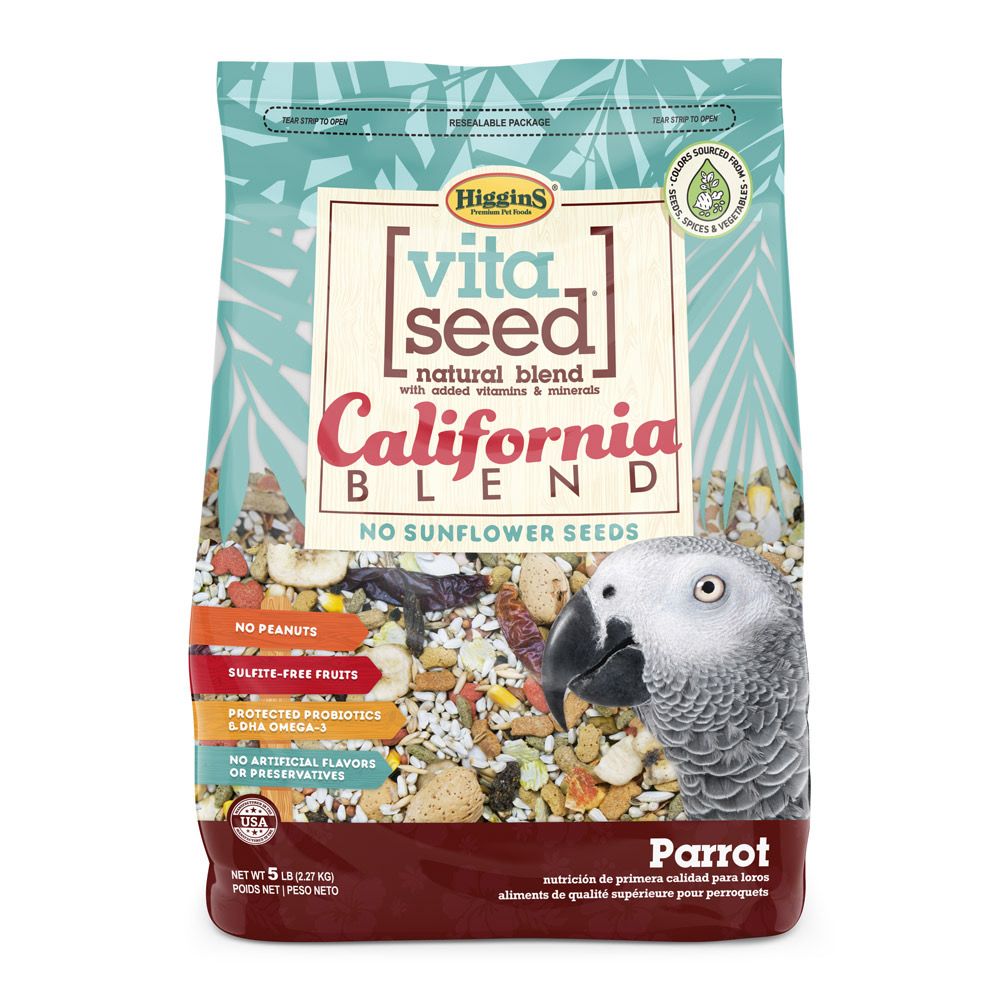 5 Lb California Blend Parrot Vita Seed
